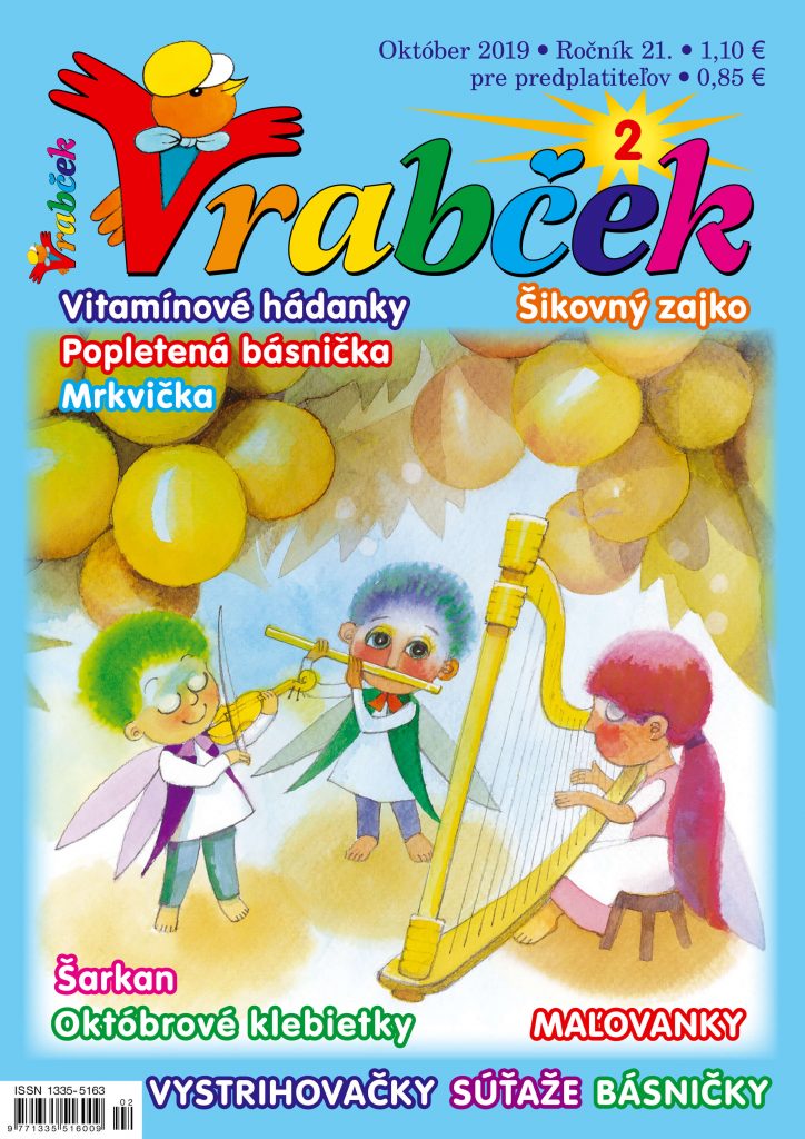 časopis Vrabček október 2019