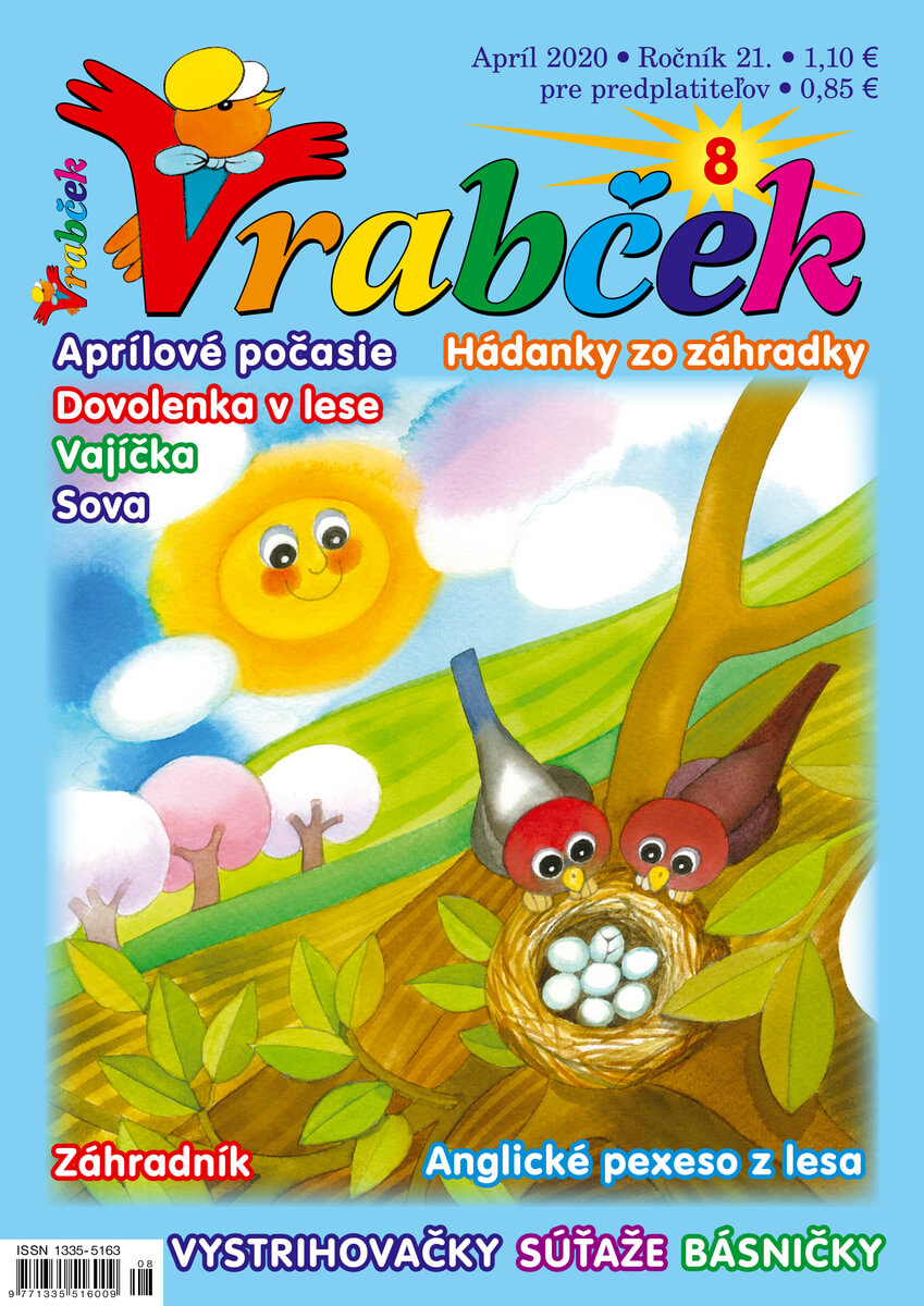 časopis Vrabček apríl 2020