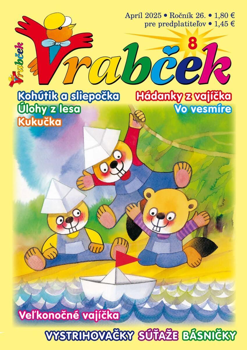 casopis-vrabcek-april-2025 časopis Vrabček apríl 2025