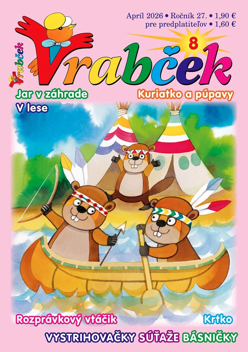 časopis Vrabček apríl 2026