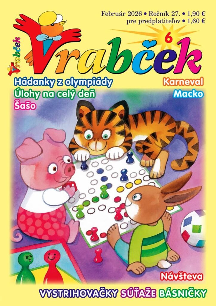 časopis Vrabček február 2026