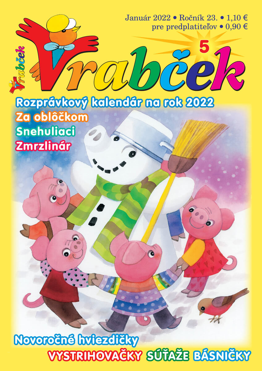 časopis Vrabček január 2022
