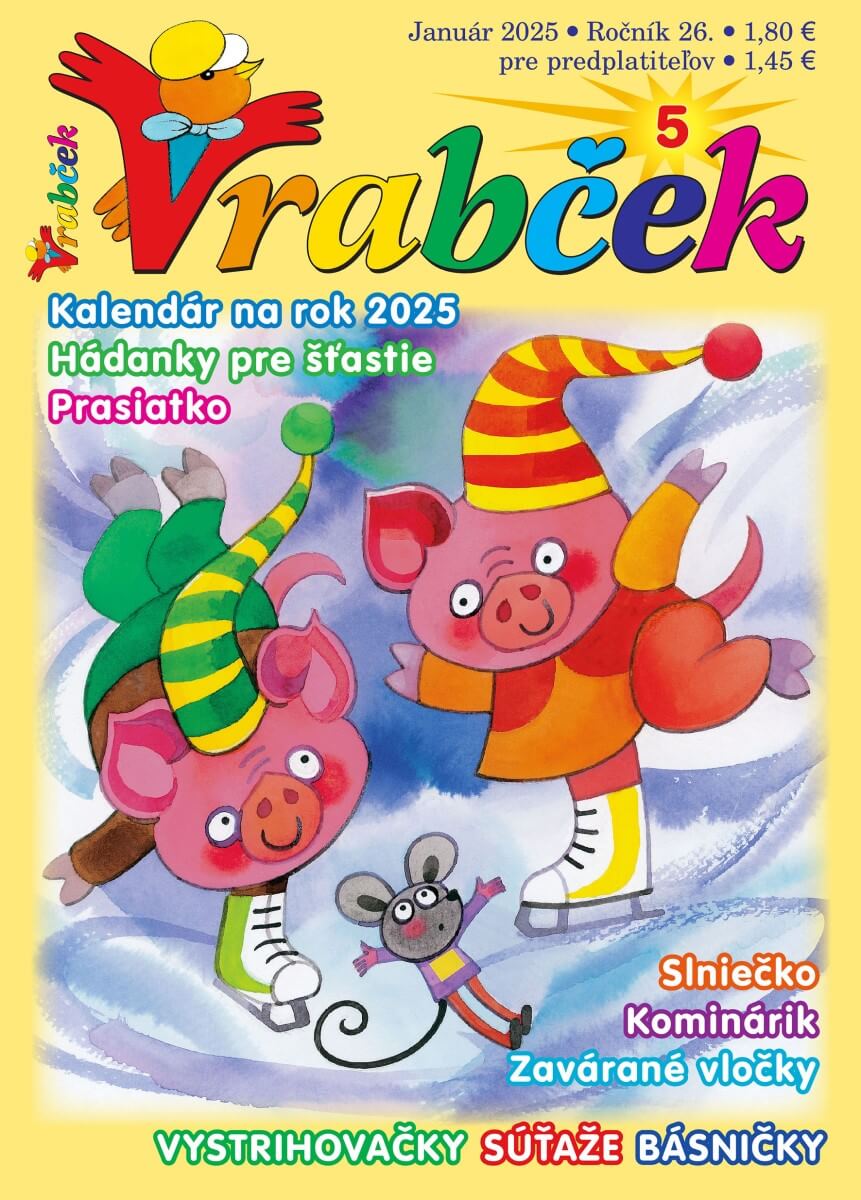 časopis Vrabček január 2025