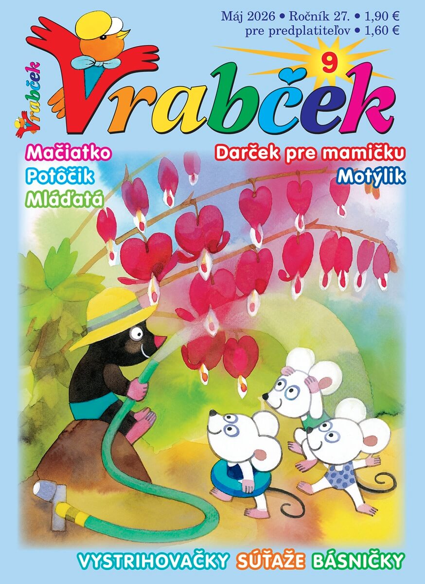 časopis Vrabček máj 2026