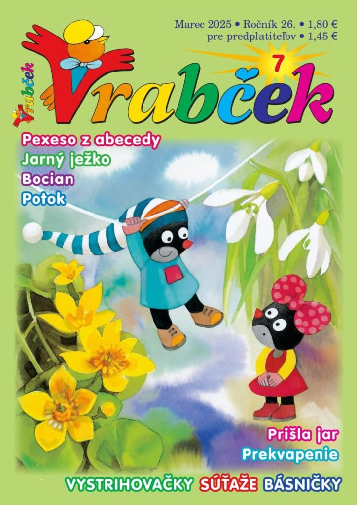 časopis Vrabček marec 2025