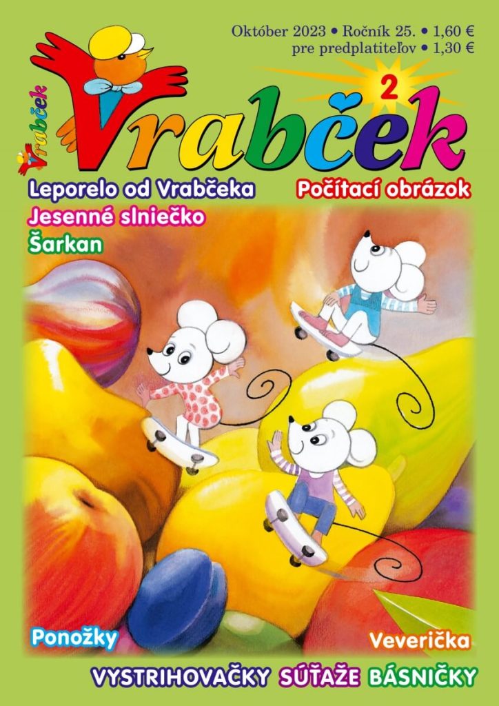 časopis Vrabček október 2023