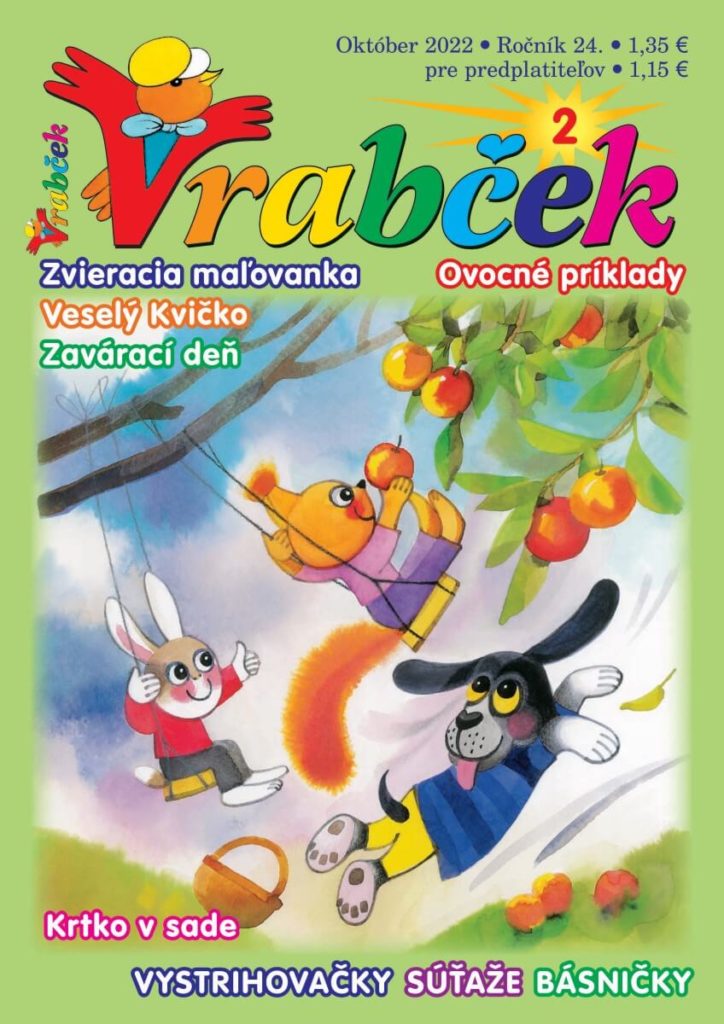 časopis Vrabček október 2022