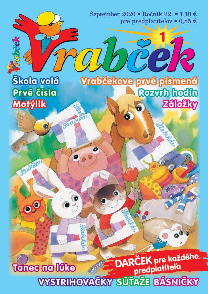 časopis Vrabček september 2020