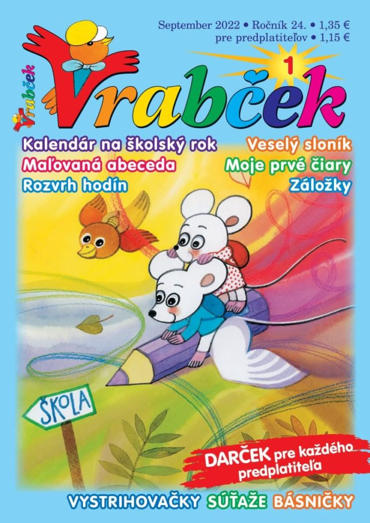 časopis Vrabček september 2022