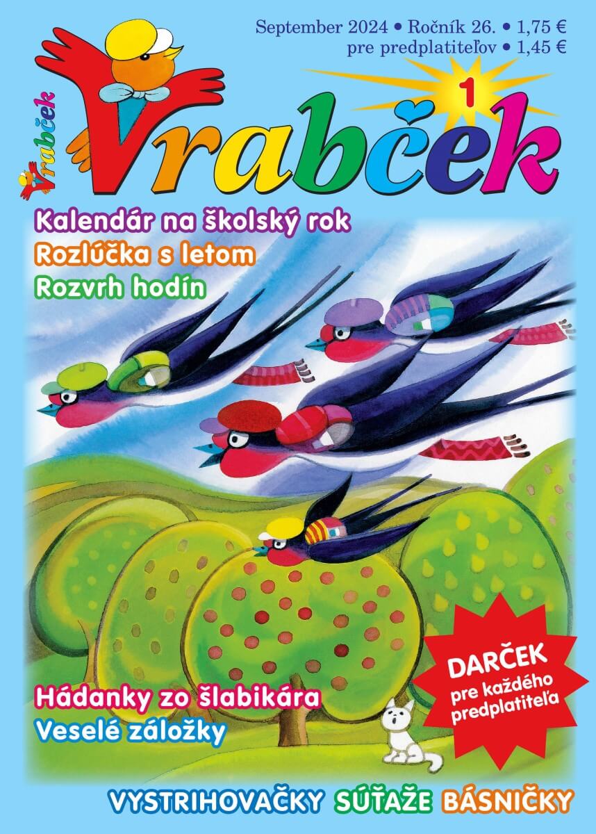 časopis Vrabček september 2024